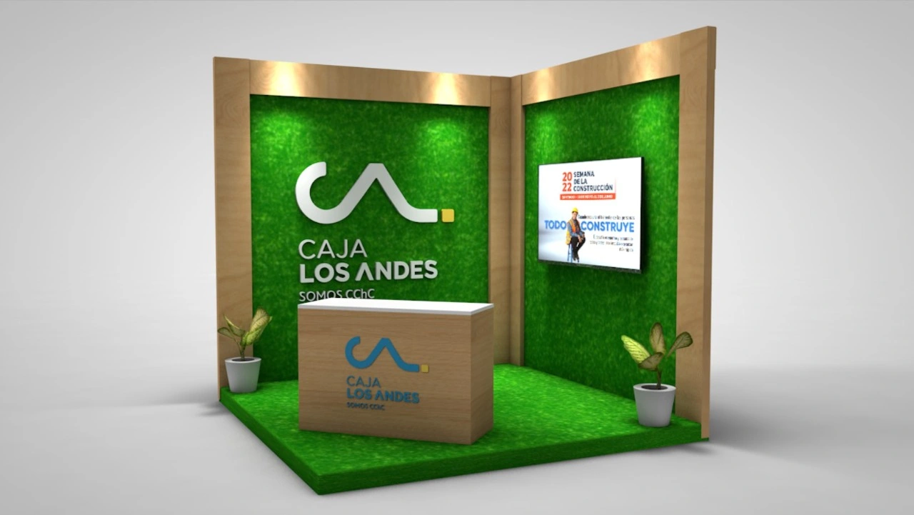 Propuesta de stand Caja Los Andes